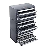 VEVOR Drill Bit Dispenser Cabinet Set, Three-Drawer
