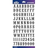 Sticko Alpha-Carnial-Small-Black-Glitter 52-90137