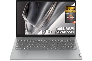 Lenovo V15 Business Laptop, 15.6" FHD Anti-Glare, AMD Ryzen 5 7520U, 16GB RAM, 512GB SSD, Windows 11 Home, RJ-45, Wi-Fi 6, Nu