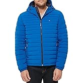 Tommy Hilfiger Men's Stretch Poly Hooded Packable Jacket