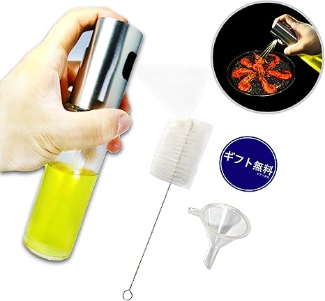 Amazon Surdarry オイル容器 油容器 お料理用オイルスプレー 油スプレー オイルスプレー 霧吹き 100ml 油 醤油 調味料 アルコールなど適用 調味料入れ オンライン通販