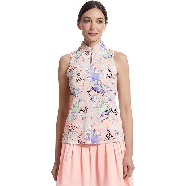 Jamie Sadock Women's Twist & Turn Sleeveless Top, Baby at Amazon