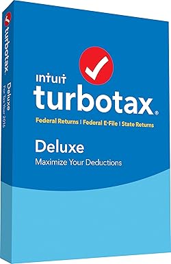 TurboTax 2016 Deluxe