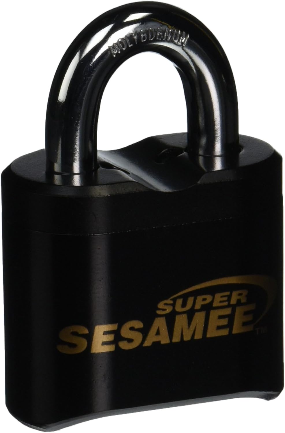 Sesamee K636 4 Dial Bottom Resettable Combination Brass Padlock with 1