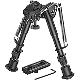 CVLIFE 6-9 Inches Bipod with Adapter for M-Rail