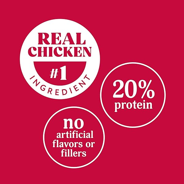 MILO’S KITCHEN HOMESTYLE DOG TREATS, CHICKEN & APPLE SAUSAGE SLICES, 18 OUNCE, HIGH PROTEIN, NO ARTIFICIAL FLAVORS