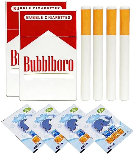 Amazon.com: COCEQUC 10 Pcs Fake Cigarette Bubbles Blower,Mini Bubble Blower  Sticks,Novelty Bubble Makers Stress Relief Women Men Gifts for Parties,  Birthdays, and Festivals : Toys & Games