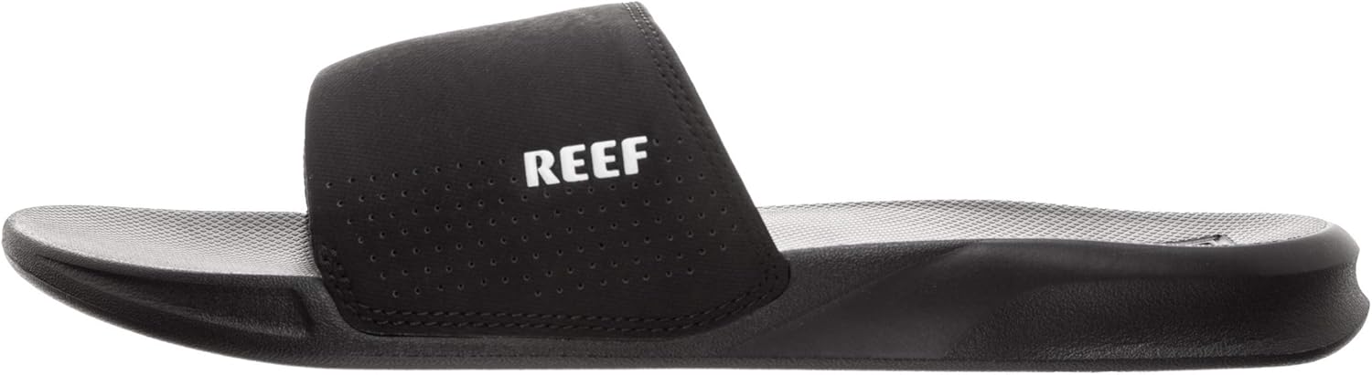 REEF Men's Flip Flop Slide Sandal, Black: Shoes