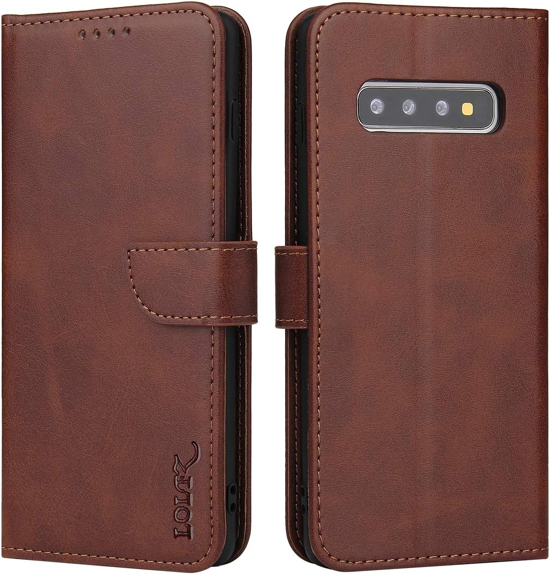 LOLFZ Wallet Case for Samsung Galaxy S10