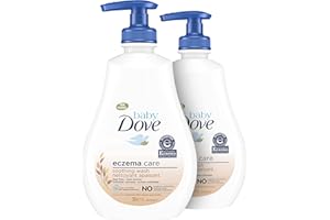 Baby Dove Soothing Baby Body Wash Eczema Care 2 Count To Soothe Delicate Baby Skin No Artificial Perfume or Color, Paraben Free, Phthalate Free 13 oz