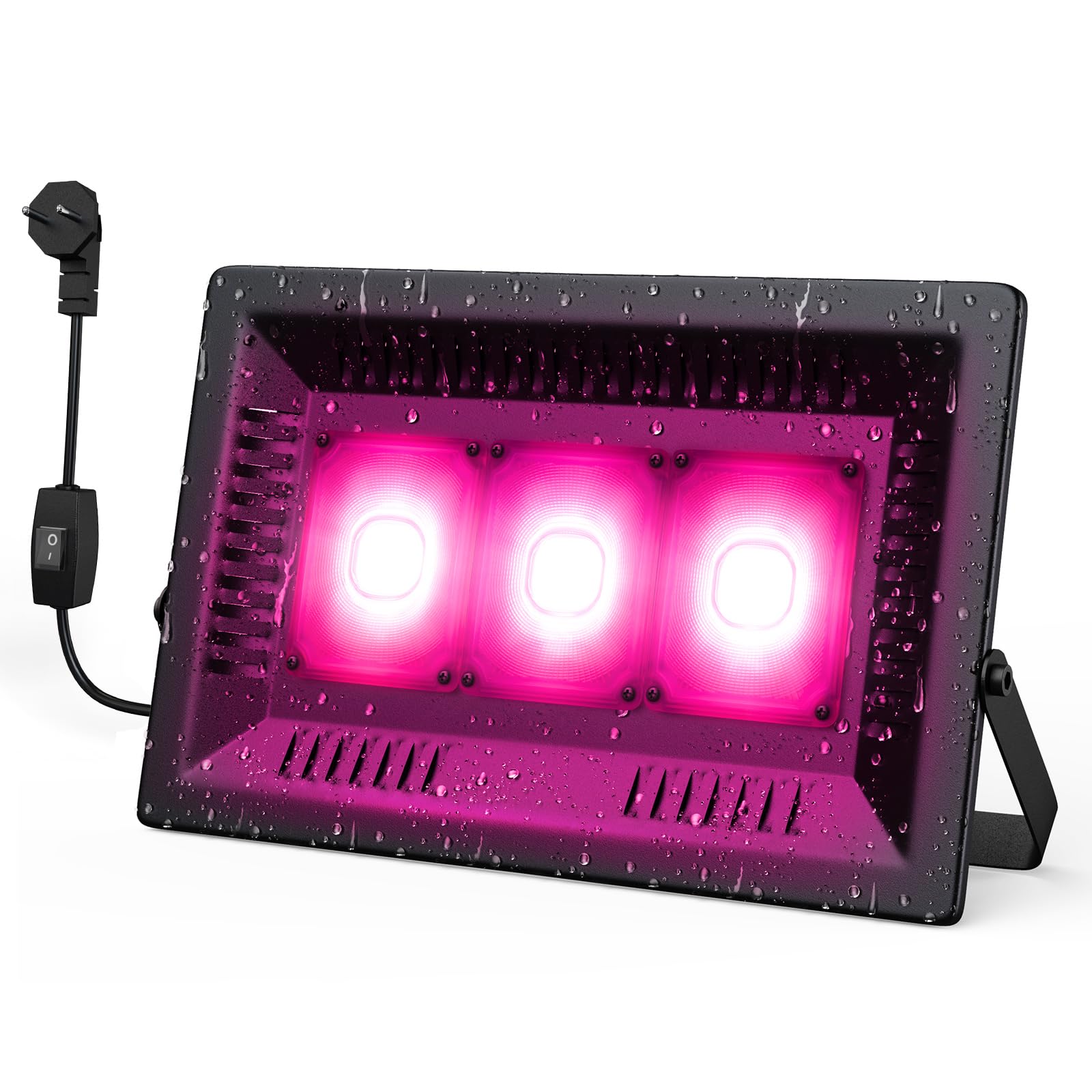 Photo 1 of Vcycal Waterproof Plant Light, 450W Outdoor Grow Lights, Full Spectrum LED Grow Light, Height Adjustable, Silent, Heat Dissipation, for Indoor Outdoor Plant Seedling Growing Blooming Fruiting