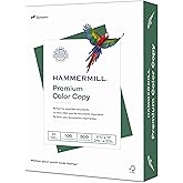 Hammermill Printer Paper, Premium Color 32 Lb Copy Paper, 8.5 x 11 - 1 Ream (500 Sheets) - 100 Bright, Made in the USA, 10263
