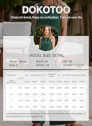 Dokotoo Two Piece Pants Set for Women Summer Suit