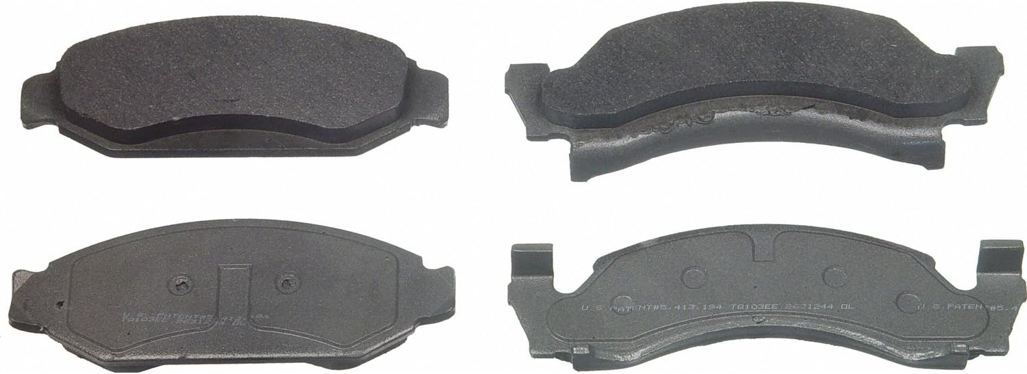 Wagner ThermoQuiet MX360 Semi-Metallic Disc Pad Set, Front