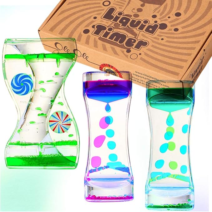 water motion liquid bubble timer