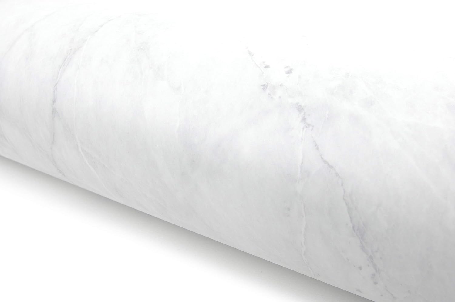 VERY BERRY STICKER Marble Peel and Stick Wallpaper (White Matte, 61 x 200cm) Premium Vinyl Wrap