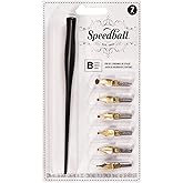 Speedball B-Series Lettering Pen Set - 1 Penholder w/ 6 Nibs