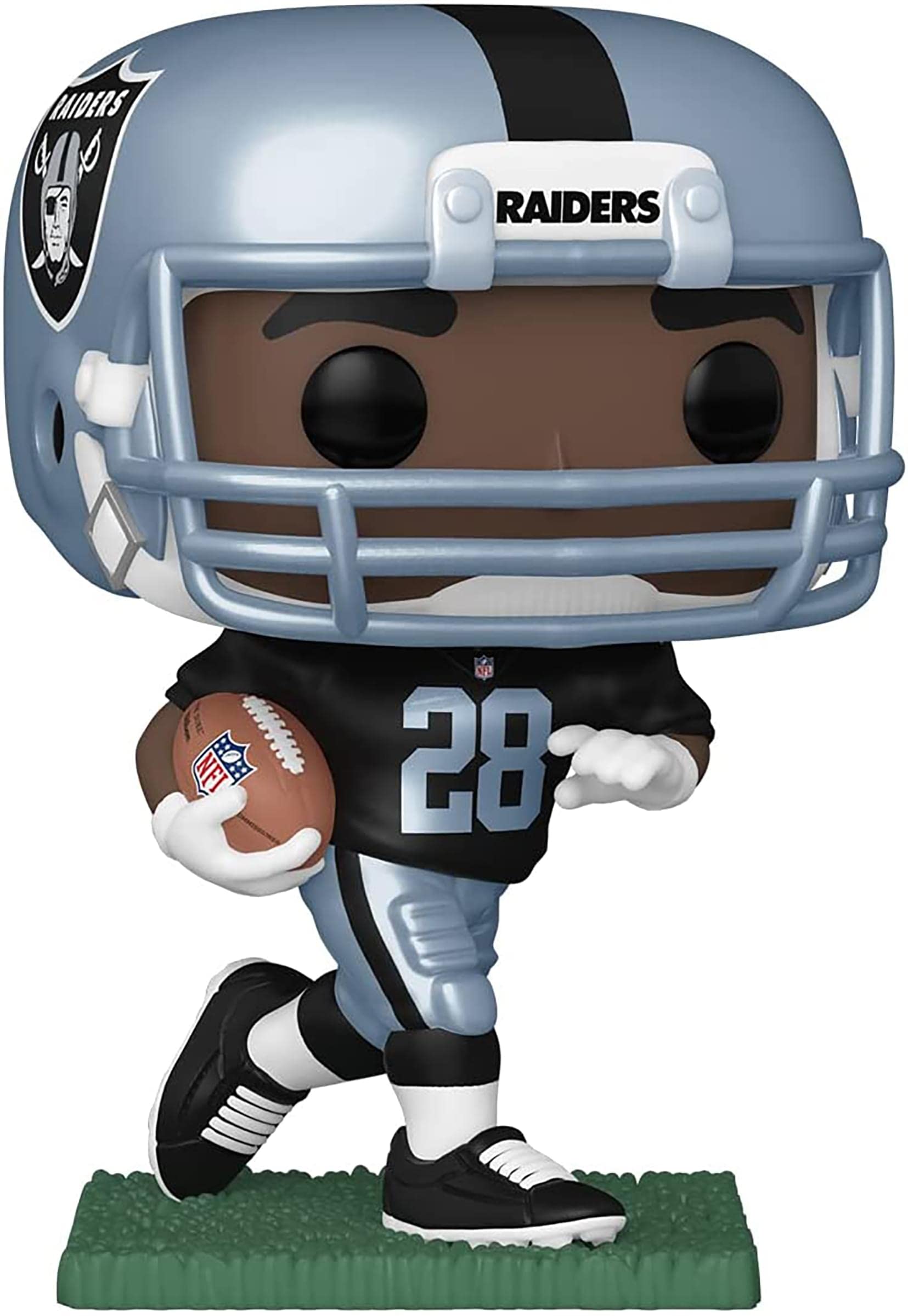 Funko POP! NFL: Raiders - Josh Jacobs - (Home Uniform) - Collectable Vinyl Figure - Gift Idea - Official Merchandise - Toys for Kids & Adults - Sports Fans - Model Figure for Collectors and Display