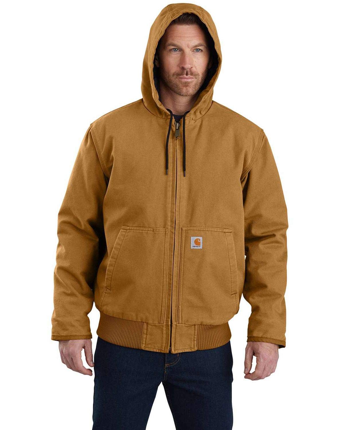 Carhartt Men's 104050 J130 Washed Duck Active Jac