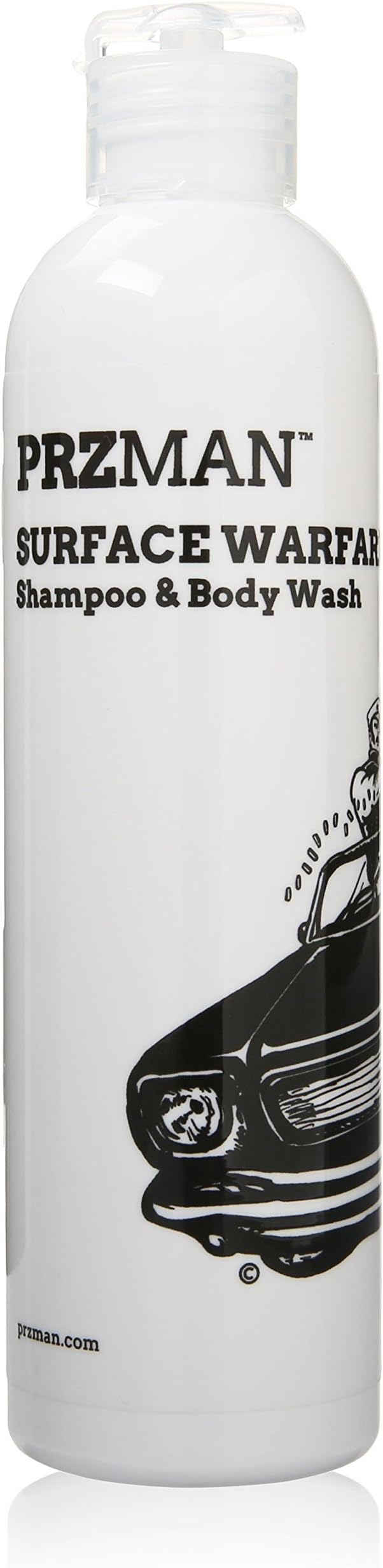 PRZman Surface Warfare Shampoo and Body Wash, 8.45 Ounce