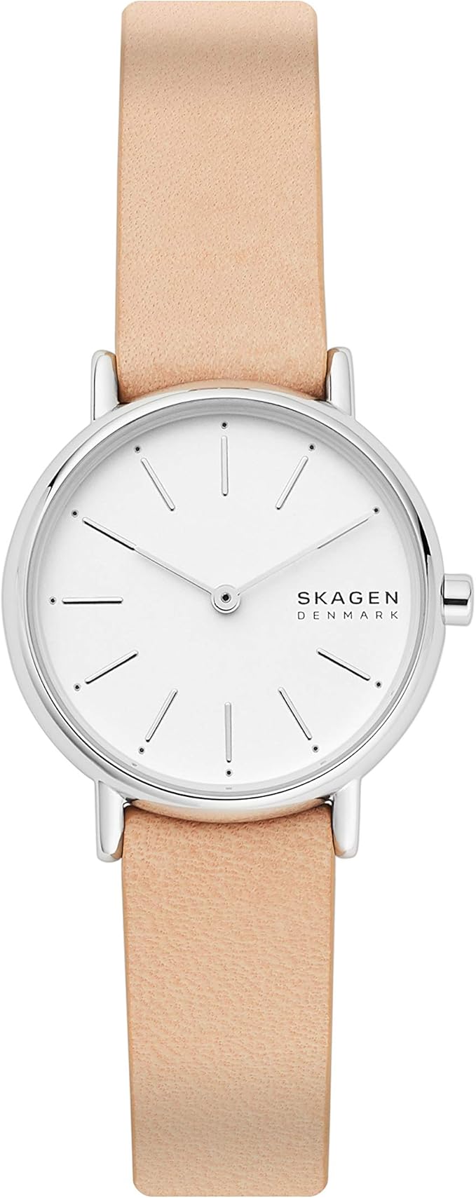 Skagen Reloj Analogico para Mujer de Cuarzo con Correa en Piel SKW2839
