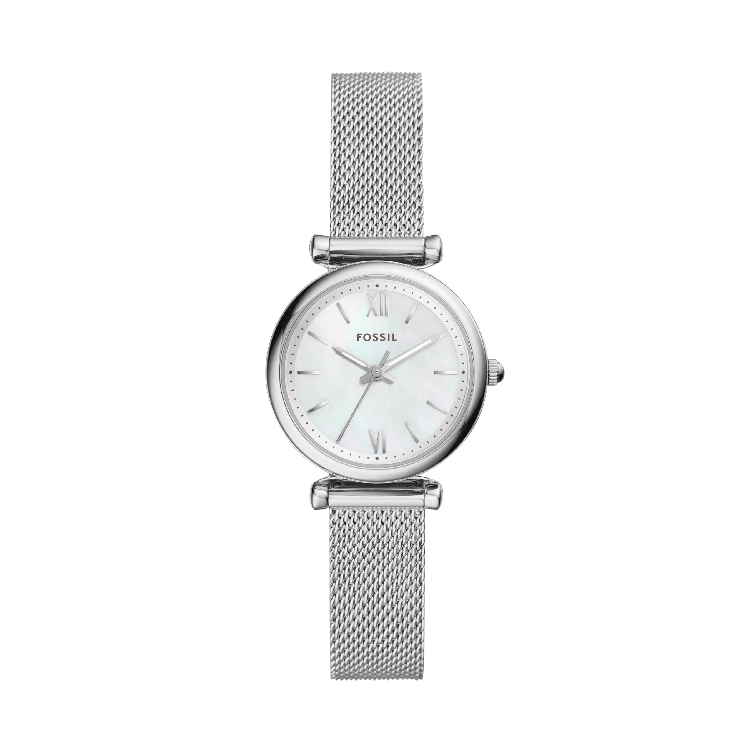 Fossil Women's Carlie Quartz Stainless Steel Three-Hand Watch