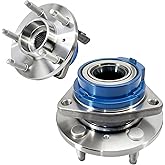 Aspligo 2Pcs 513121 Front Wheel Hub Bearing Assembly Fit for Chevy Impala Lucerne Venture, for Buick Century Regal, for Cadillac Eldorado Deville Seville, for Pontiac Montana Grand Prix 5 Lug w/ABS,
