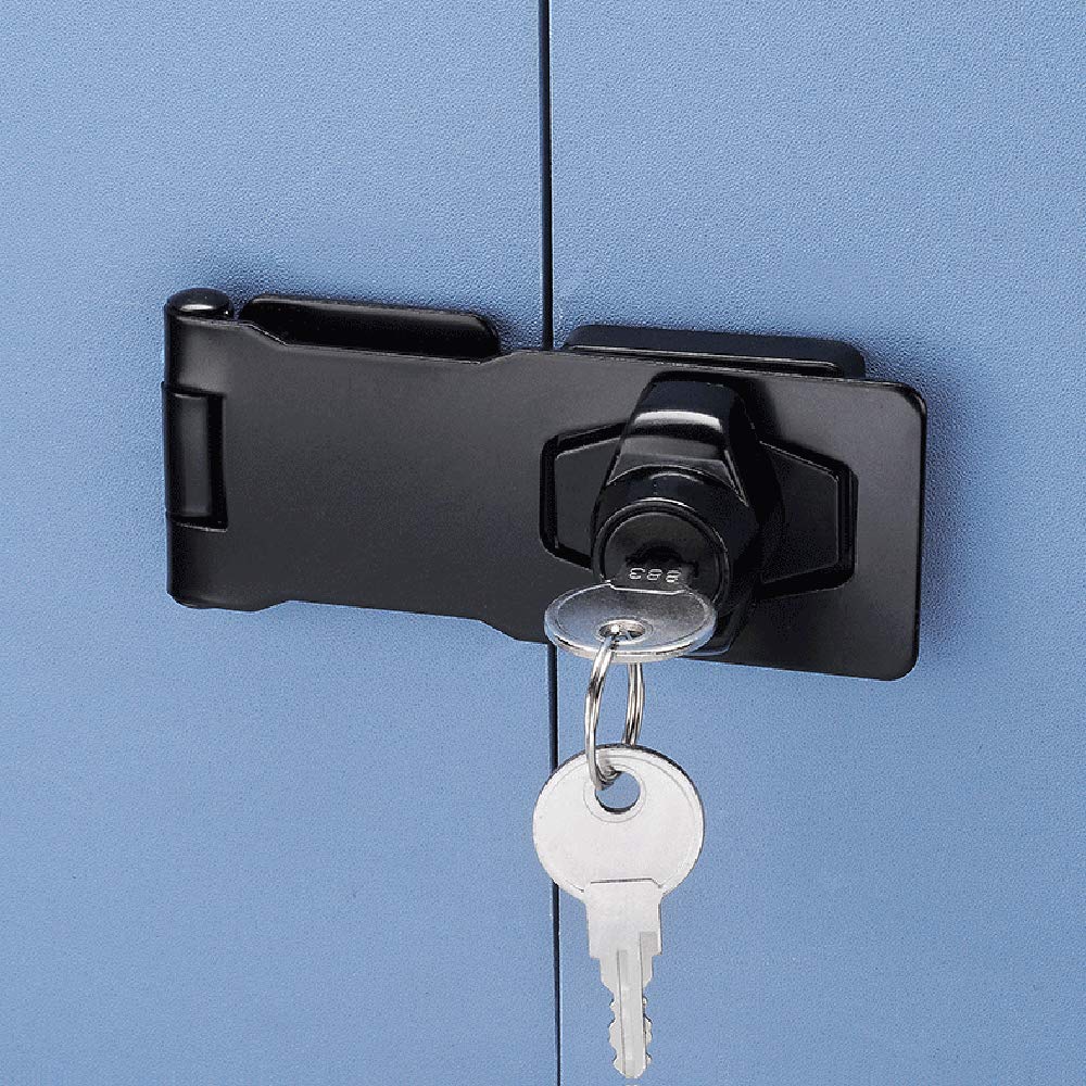 Chrome Plated Hasp Lock Catch Latch Safety Lock