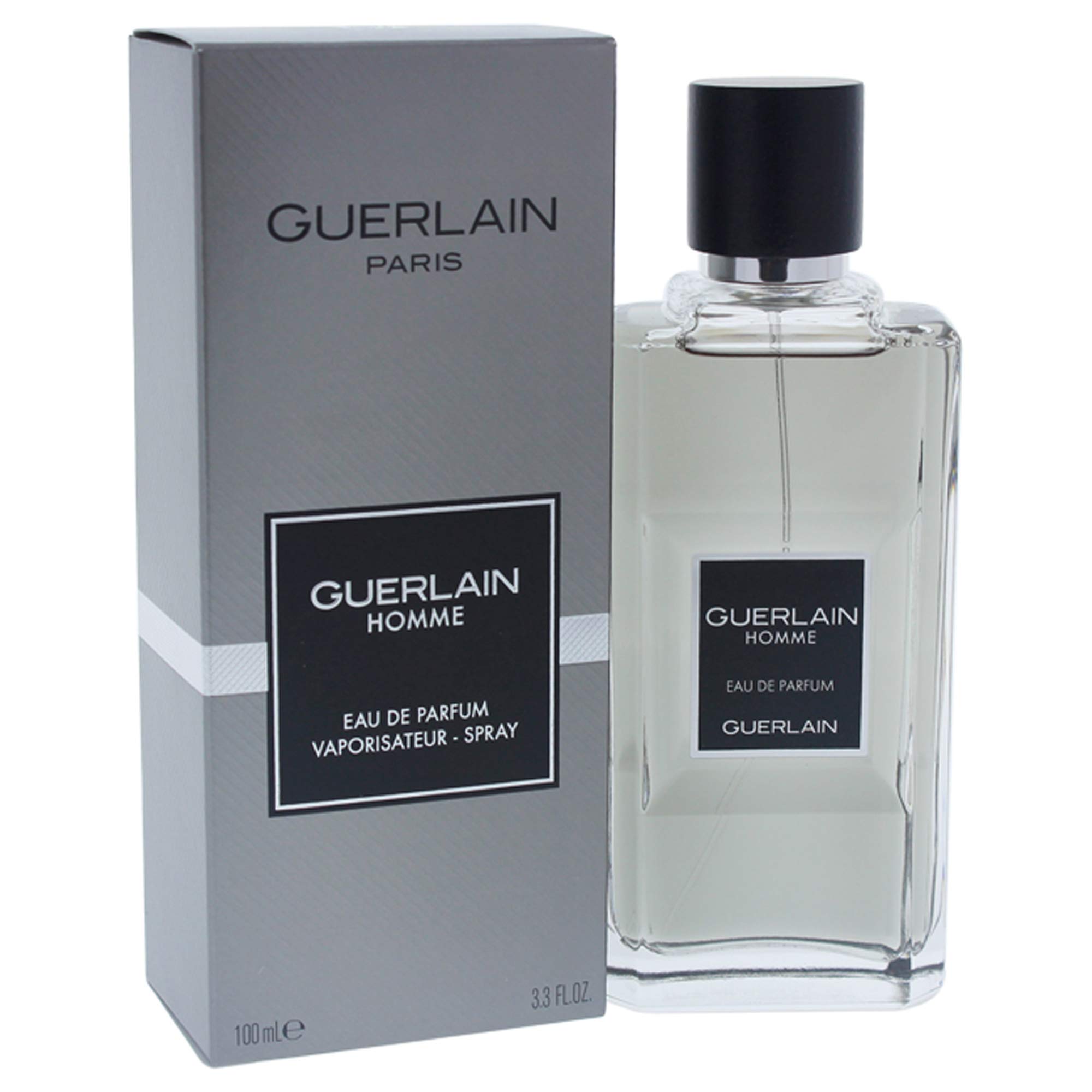 Guerlain Homme Eau de Parfum Vaporisateur Spray, Aromatic, Woody Fragrance, 100 ml