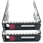 AIHG 2PCS 3.5" LFF SAS SATA Drive Tray Caddy 774026-001 for HP ProLiant ML350 ML110 DL325 G10 Gen10