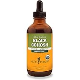 Herb Pharm Certified Organic Black Cohosh Liquid Extract for Female Reproductive System Support - 4 Ounce