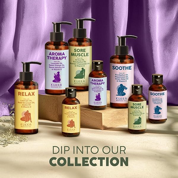 KUKKA RELAX MASSAGE OIL – 3.38 FL OZ – ENHANCES RELAXATION AND COMFORT FOR BLISS – LAVENDER MASSAGE OIL FOR MASSAGES DEEPENS CONNECTIONS FOR MOMENTS OF COMFORT – NATURAL INGREDIENTS AND NON-GREASY