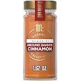 McCormick Gourmet Collection Saigon Cinnamon, Ground, Organic, Non GMO, Our Best Herbs & Spices, Sweet Flavor, Spicy Aroma, E