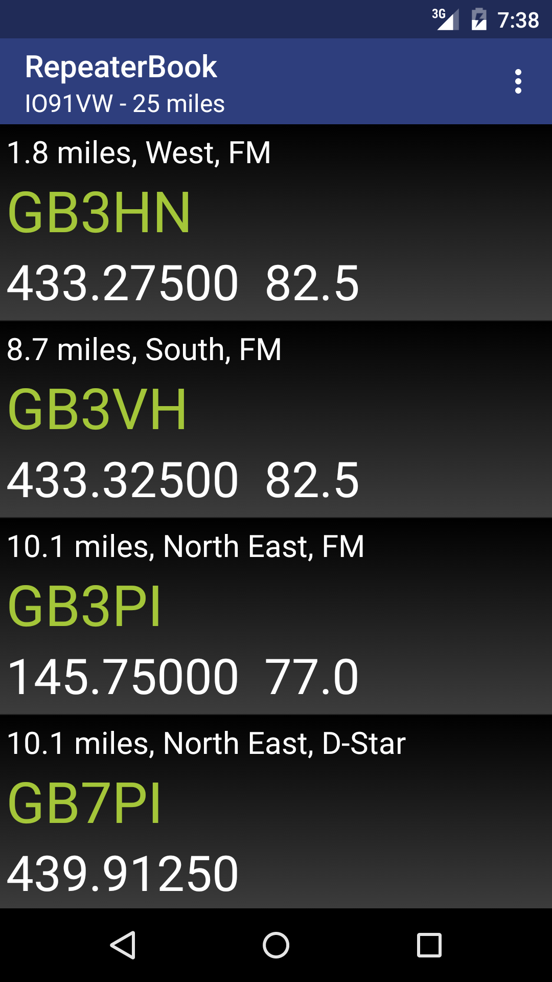 RepeaterBook Appstore for Android