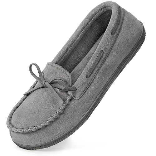 Faux Fur Amazon Women's Moccasins HomeTop Women's Moccasins