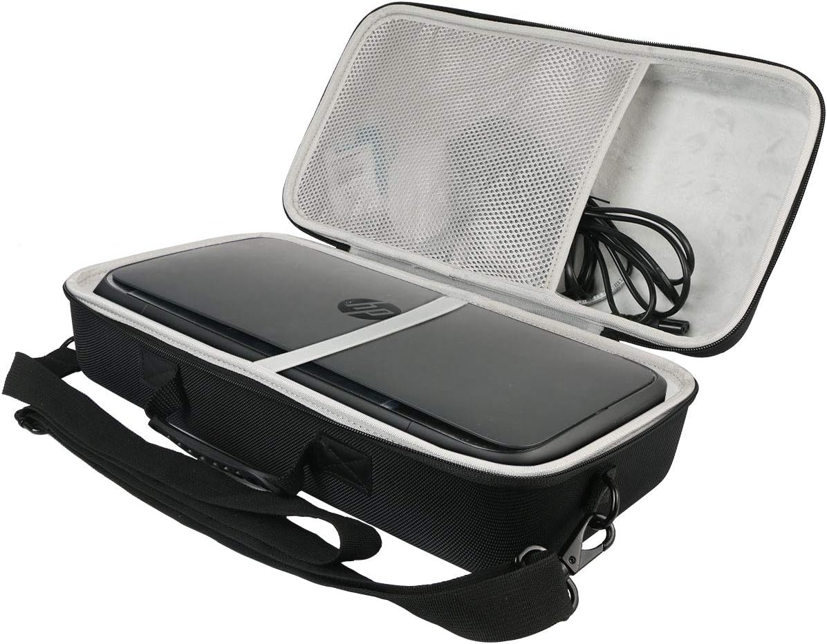 Khanka Case for HP OfficeJet 200 Mobile Printer,Hard Travel Carrying Storage Bag with Carry Handle and Shoulder Strap,Case Only