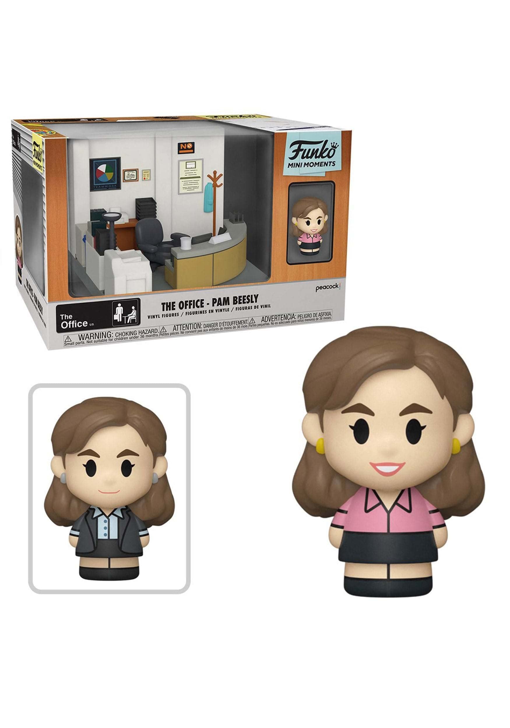 Funko Diorama: the Office - Reception Desk - Pam - Collectable Vinyl Figure - Gift Idea - Official Merchandise - Toys for Kids & Adults - TV Fans - Model Figure for Collectors and Display