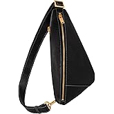Time Resistance Leather Sling Bag - Full-Grain Leather Bag - Chest Bag for Men and Women