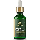 Tree of Life Facial Serum for Face - Skin Care Face Serums, Hydrating, Anti-Aging, Skin Care Duo Serums to Brightening Dark Spot, Smooth Dry & Sensitive Skins (Luxe Evening Youth, 1oz)