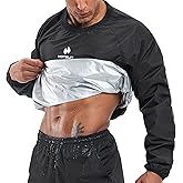 HOTSUIT Men Sauna Suit Sweat Suits Durable Gym Exercise Workout Jacket