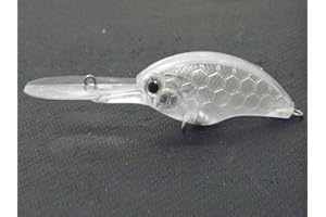 wLure 10 Blank Unpainted Minnow Crankbait Topwater Lipless Jerkbait Fishing Lures