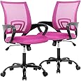 Office Chair Desk Chair Computer Chair Ergonomic Executive Swivel Rolling Chair with Lumbar Support,2 Pack