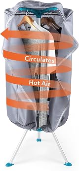 Beldray Heated Clothes Airer Pod 900/1000W 6 Arms 10kg Quick Dry Cover view 6