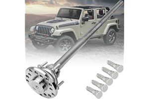 WildGear Rear Axle Shaft Assembly with Axle Bearing and Seal Fit for Jeep Wrangler 2007-2018 Wrangler JK 2018, Rear Left or Right, OE# 630-338, 630338, 68003272AA, YAWD4421830