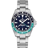 Certina, Mens DS Action GMT, Swiss Automatic, 41mm, Stainless Steel, Watch, Blue, Stainless Steel, C0329291104101