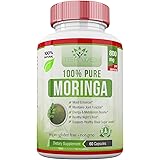 Pastillas De Moringa Para Adelgazar Natural Organico - Fuente de Vitaminas, Minerals Y Proteina Completa