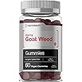 Horbäach Horny Goat Weed for Men and Women | 60 Gummies | Mixed Fruit Flavor | Includes Maca | Vegan, Non-GMO, and Gluten Free Formula