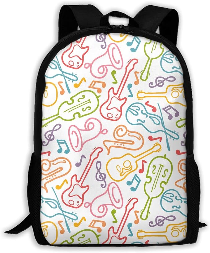 Colorful Line Musical Instruments Guitar Fashion Outdoor