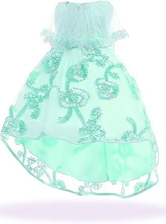 mint green toddler flower girl dress