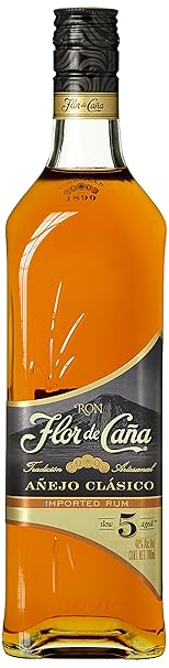 Flor de Cana Gold 5 Years Old Rum (1 x 0.7 l)